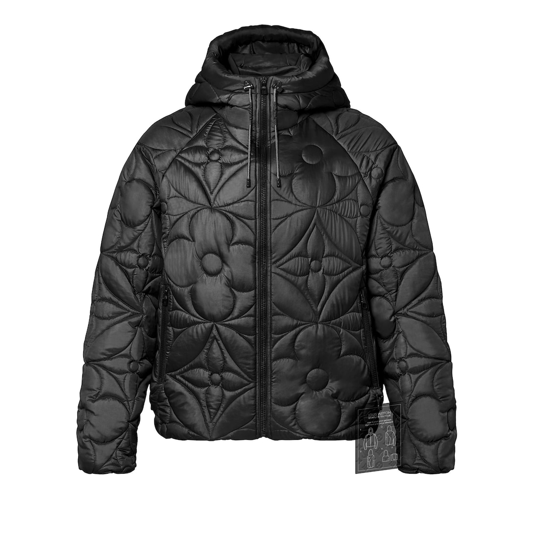 LVSE Flower Quilted Hoodie Jacket - Ready-to-Wear - Louis Vuitton